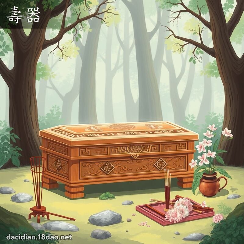 壽器 - 國語大辭典配圖