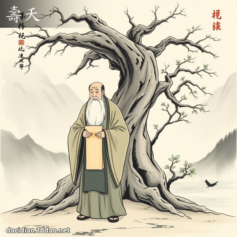 寿夭 - 国语大辞典配图