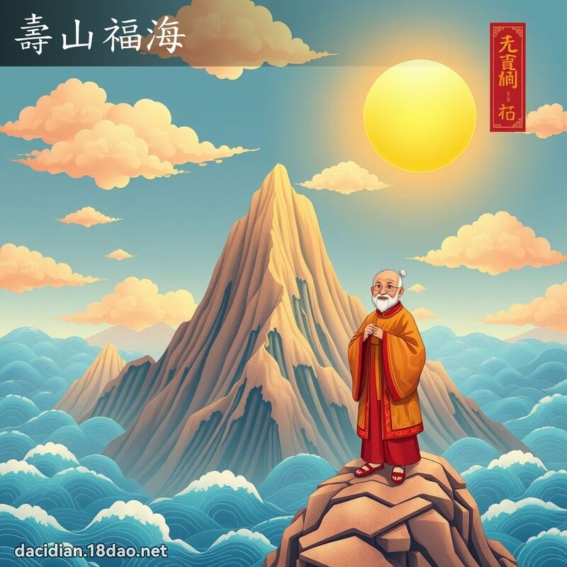 壽山福海 - 國語大辭典配圖