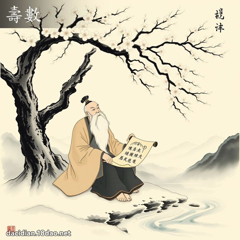 壽數 - 國語大辭典配圖