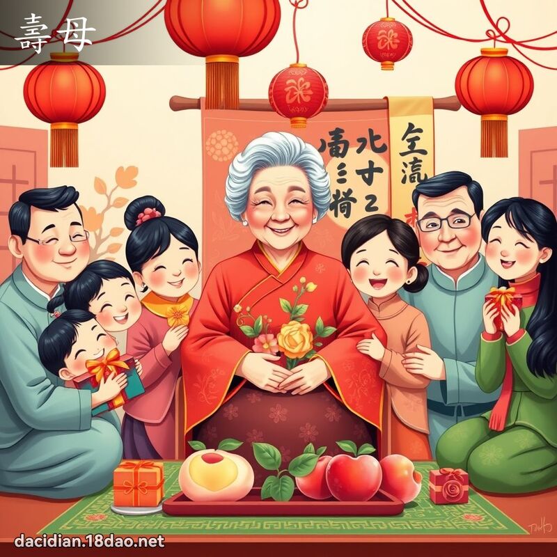 寿母 - 国语大辞典配图