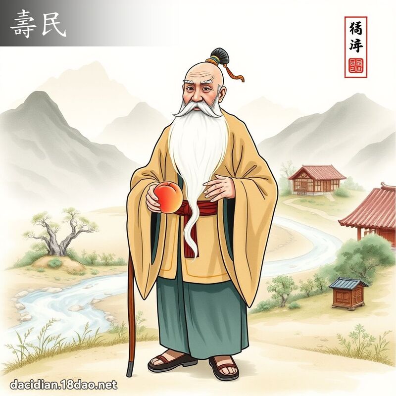 寿民 - 国语大辞典配图