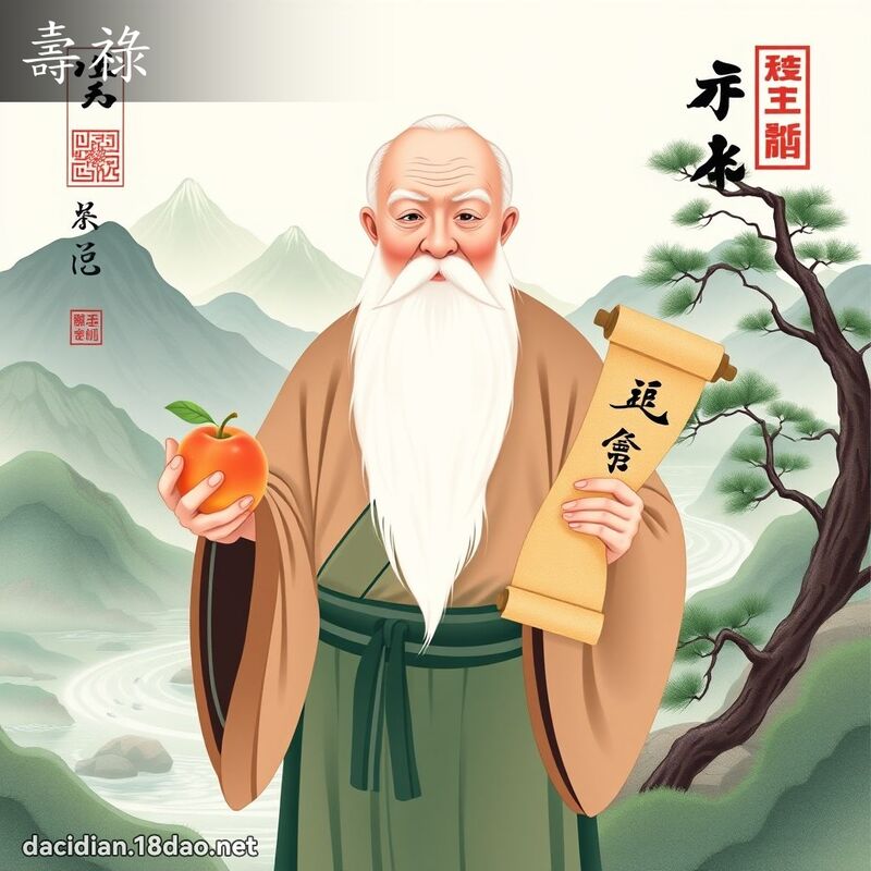 寿禄 - 国语大辞典配图