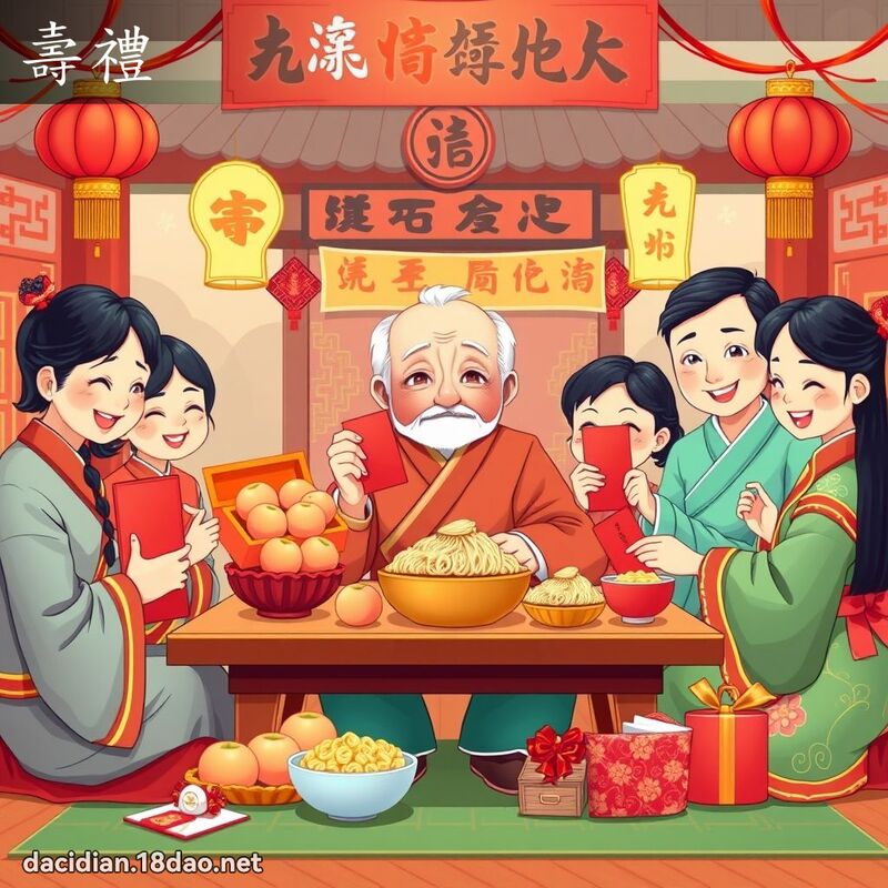 寿礼 - 国语大辞典配图