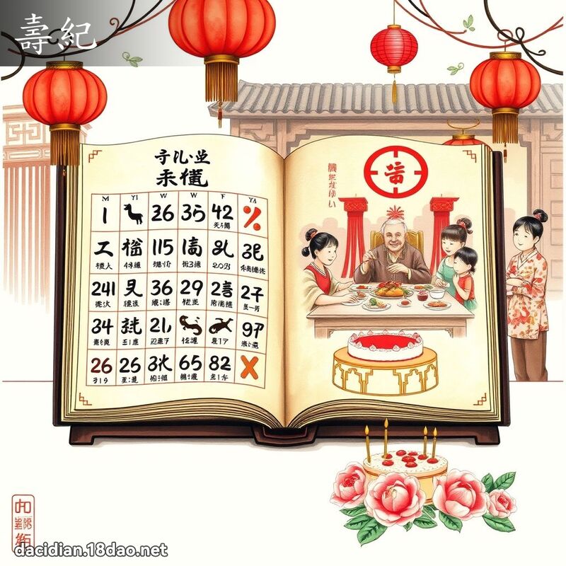 寿纪 - 国语大辞典配图