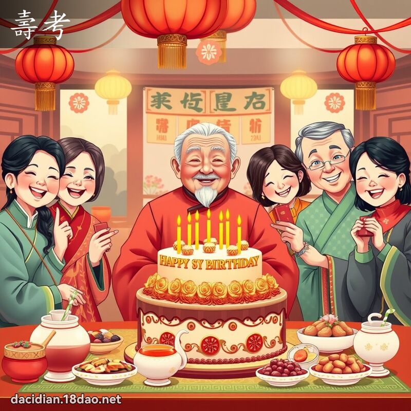 壽考 - 國語大辭典配圖