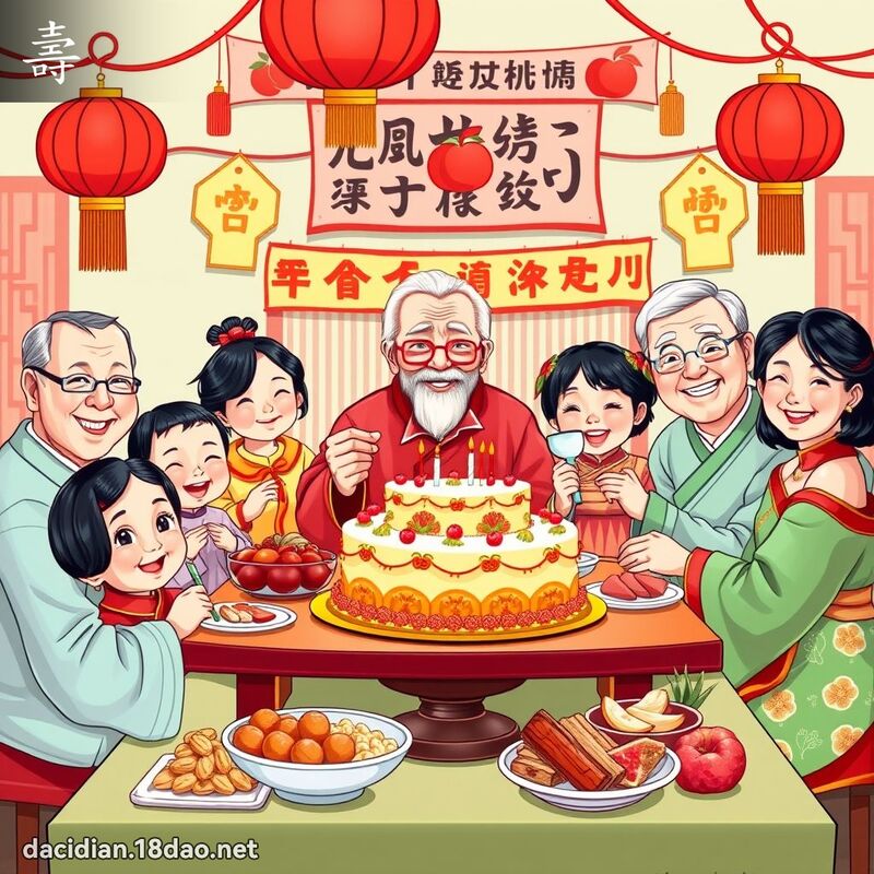 壽 - 國語大辭典配圖