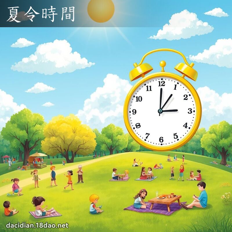 夏令时间 - 国语大辞典配图