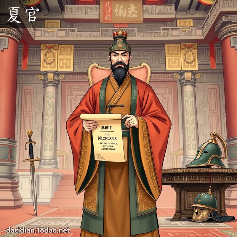 夏官 - 国语大辞典配图