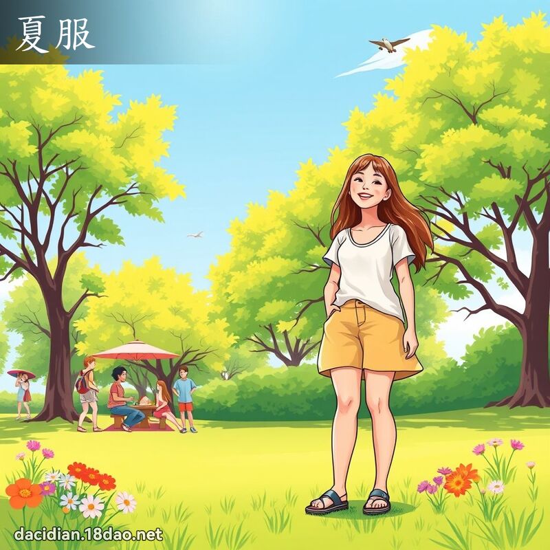 夏服 - 国语大辞典配图