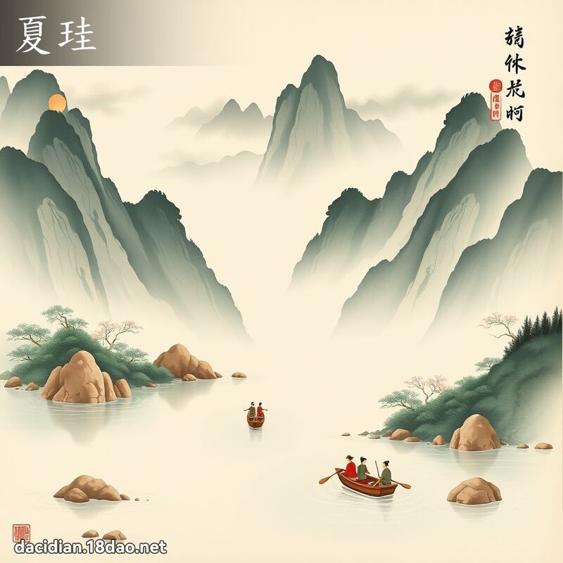 夏珪 - 国语大辞典配图
