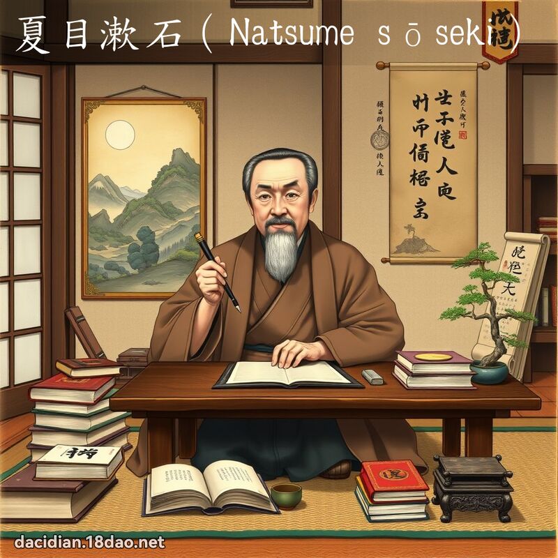 夏目漱石（Natsume sōseki） - 國語大辭典配圖