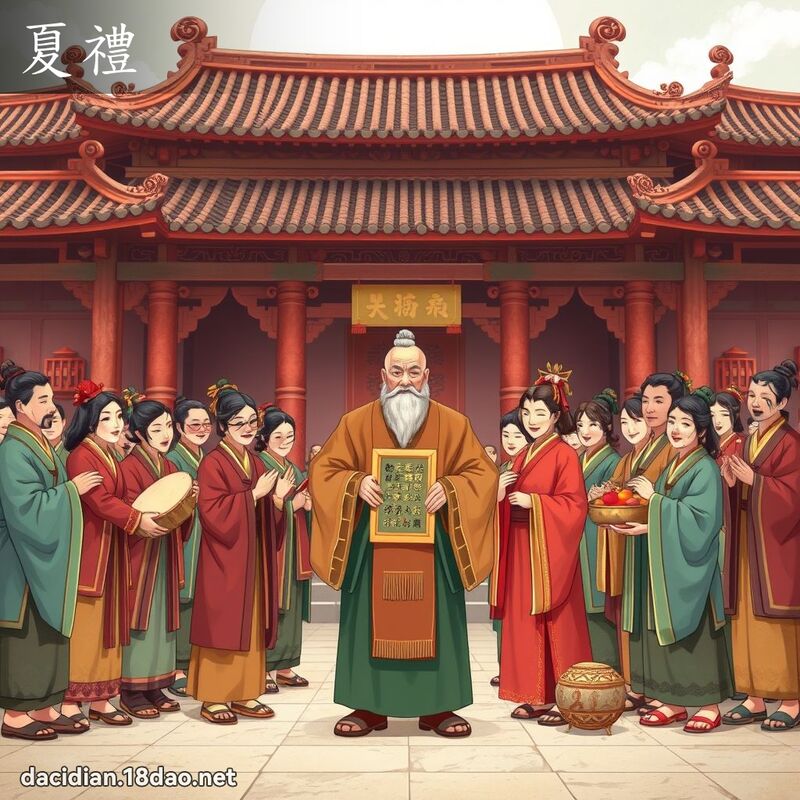 夏礼 - 国语大辞典配图
