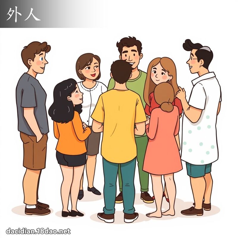 外人 - 國語大辭典配圖