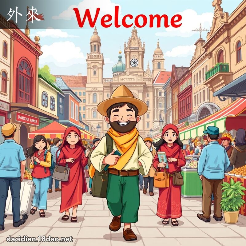 外来 - 国语大辞典配图