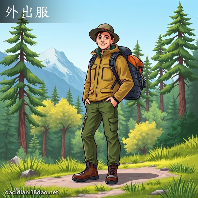 外出服 - 国语大辞典配图