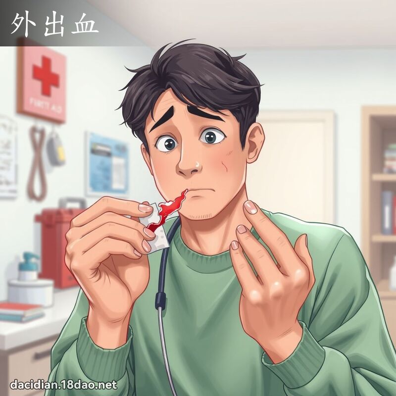 外出血 - 國語大辭典配圖