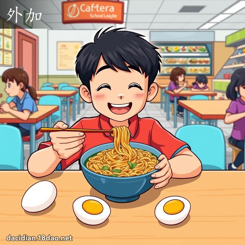 外加 - 國語大辭典配圖