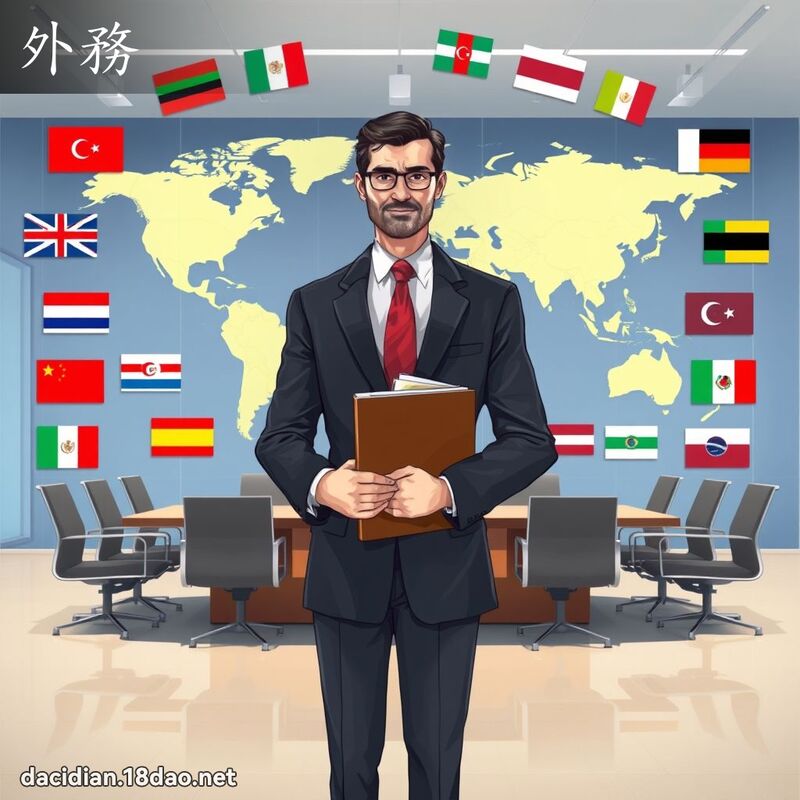 外务 - 国语大辞典配图