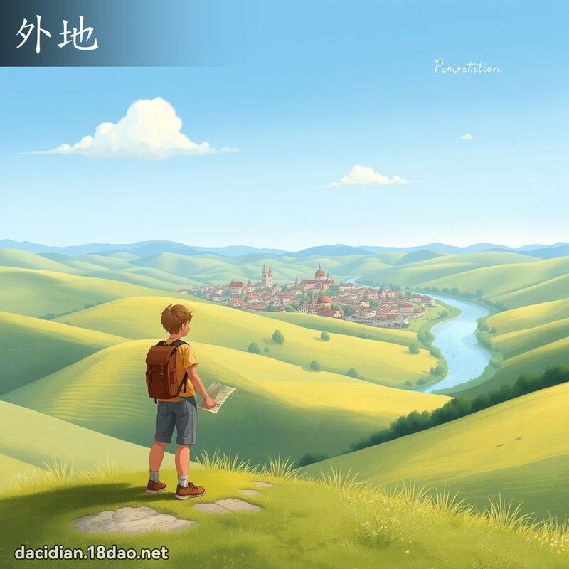 外地 - 國語大辭典配圖