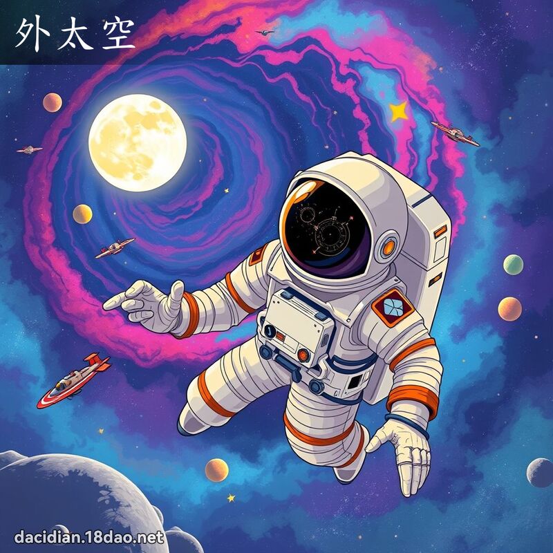 外太空 - 國語大辭典配圖