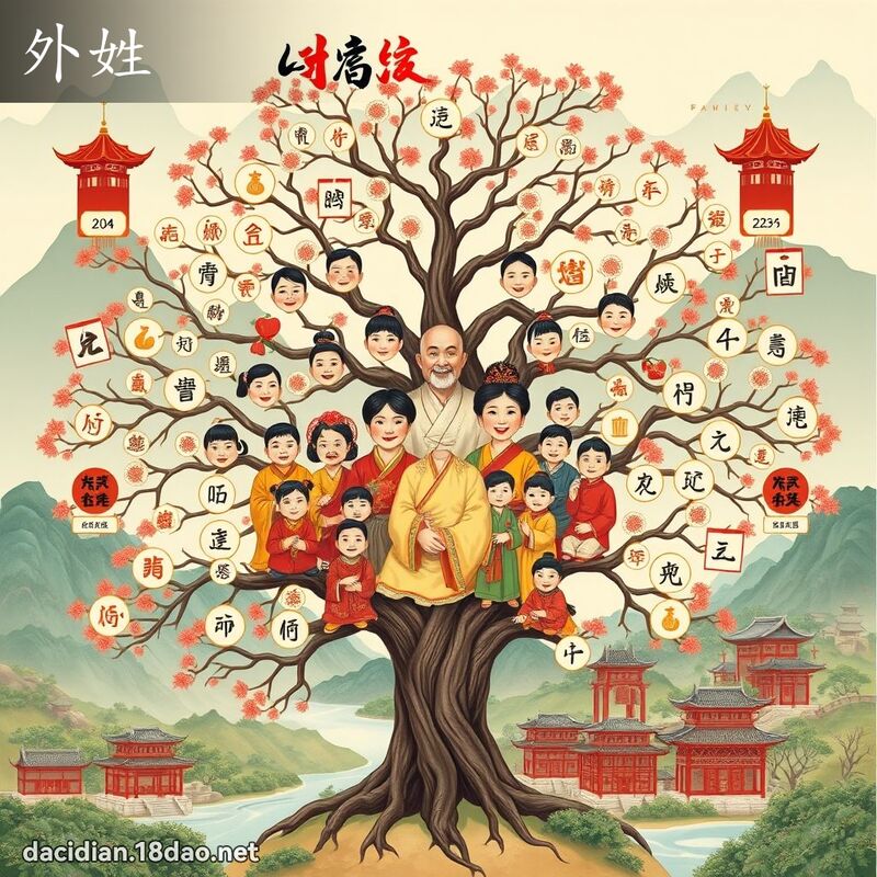 外姓 - 国语大辞典配图