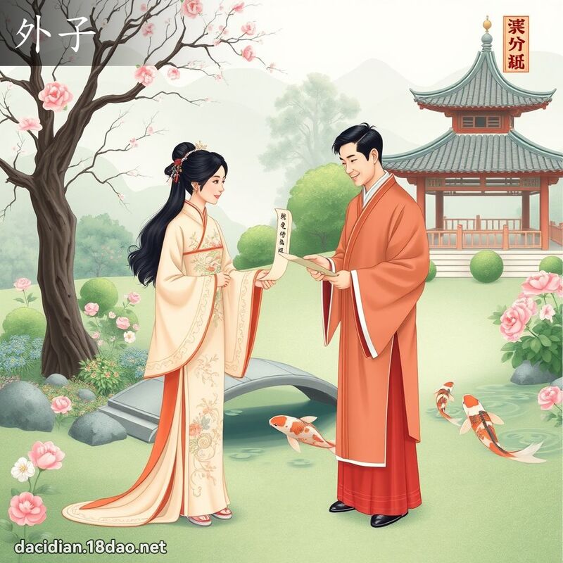 外子 - 国语大辞典配图