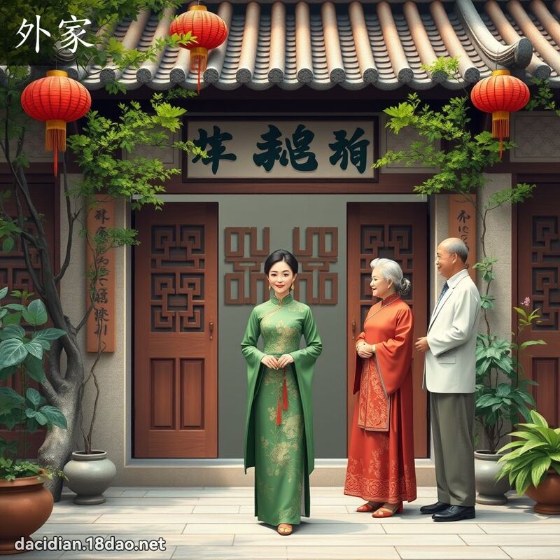 外家 - 国语大辞典配图