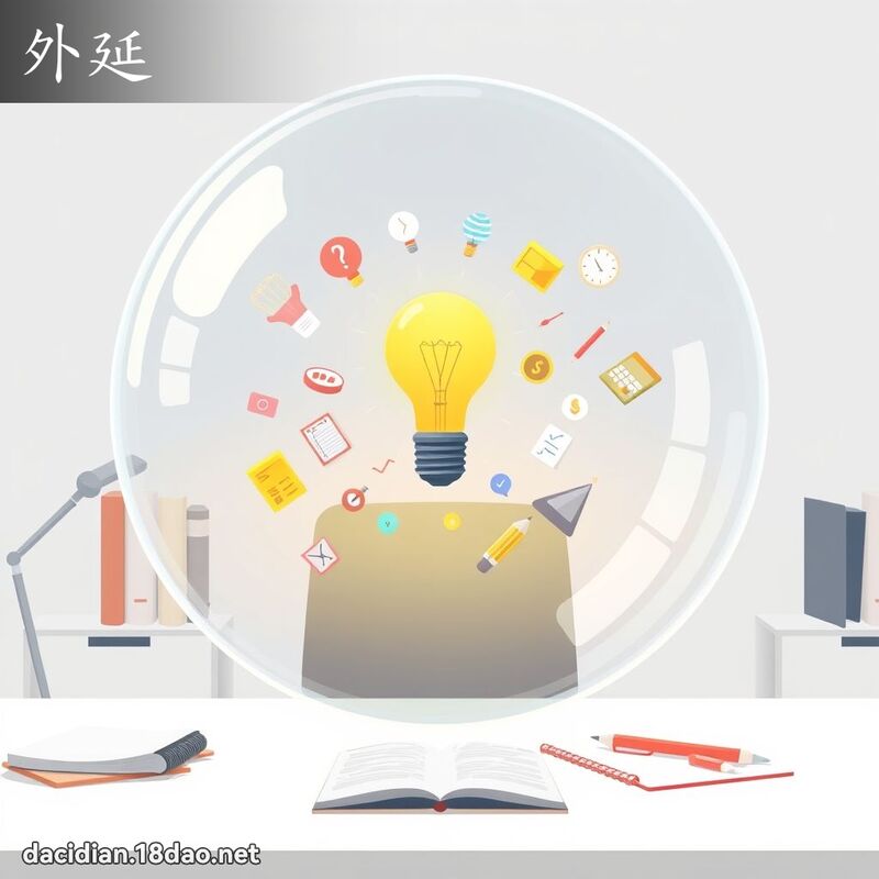 外延 - 国语大辞典配图