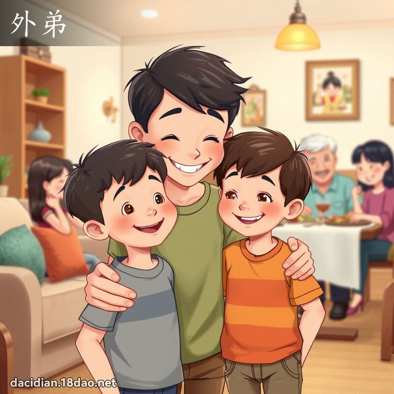 外弟 - 國語大辭典配圖