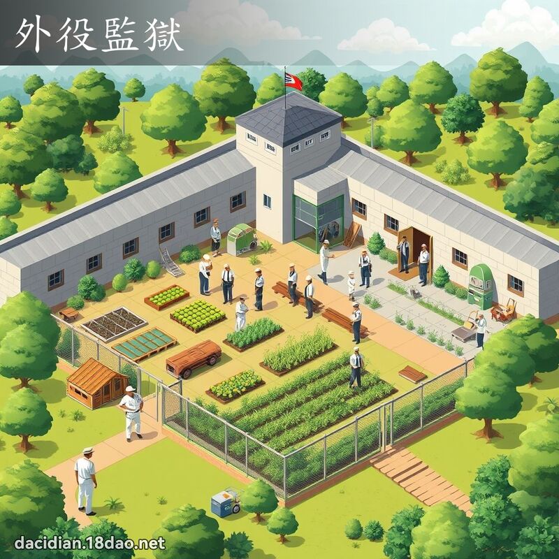 外役監獄 - 國語大辭典配圖