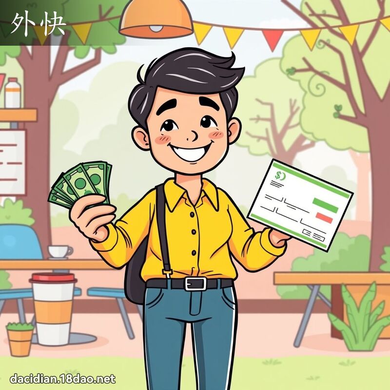 外快 - 國語大辭典配圖