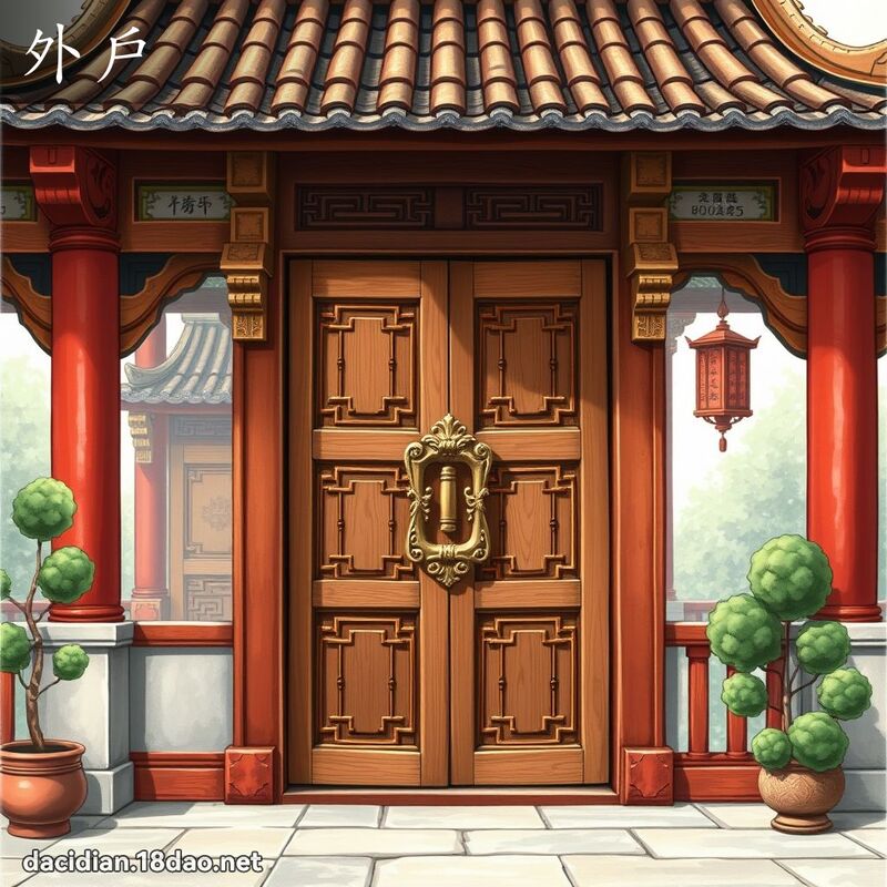 外戶 - 國語大辭典配圖