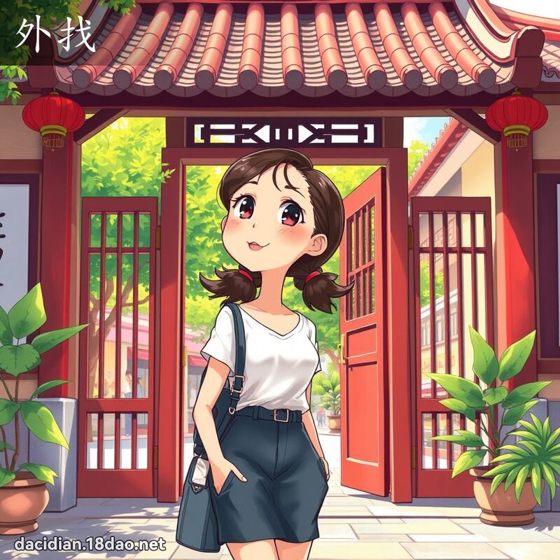 外找 - 國語大辭典配圖