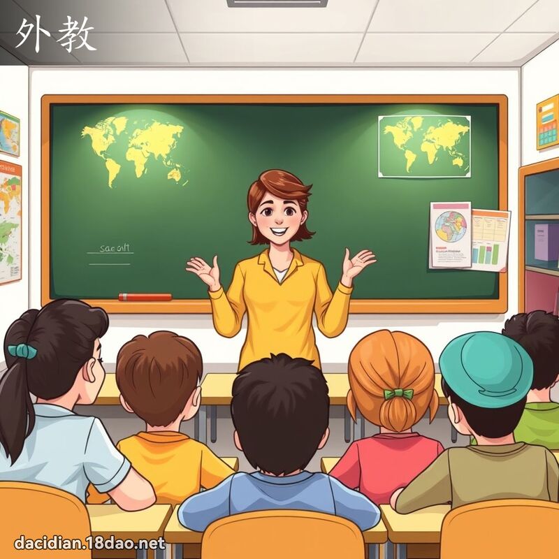 外教 - 国语大辞典配图