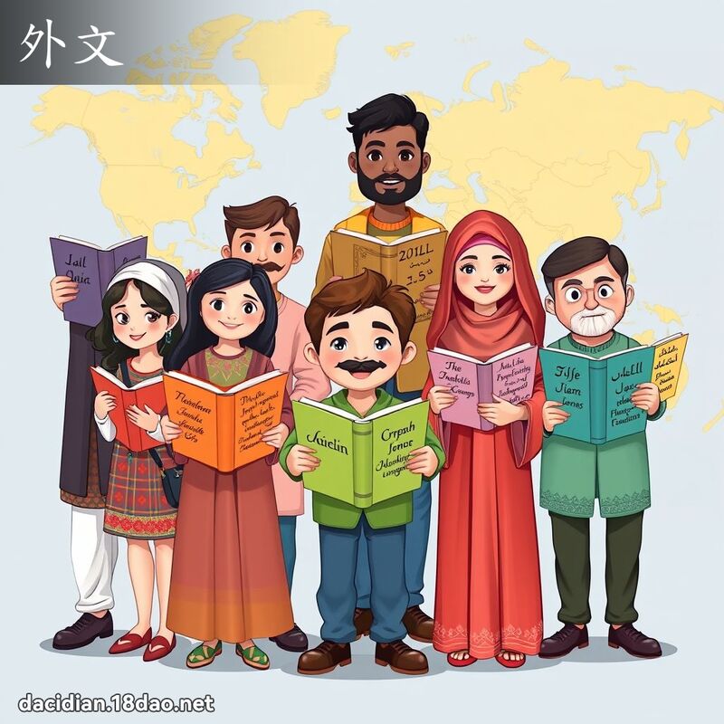 外文 - 國語大辭典配圖