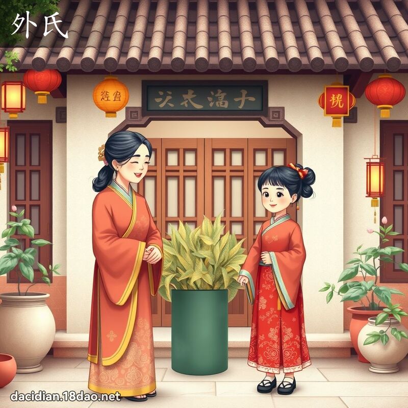 外氏 - 國語大辭典配圖