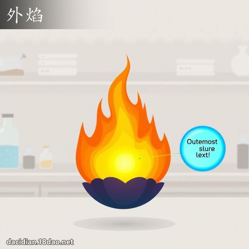 外焰 - 国语大辞典配图