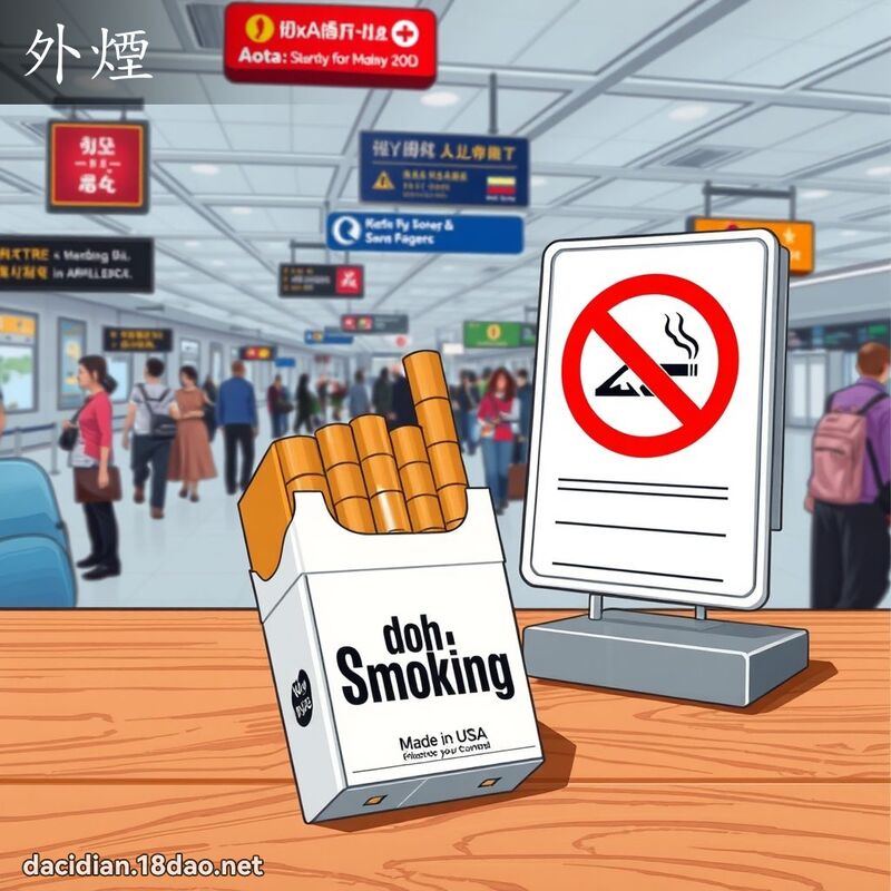 外煙 - 國語大辭典配圖