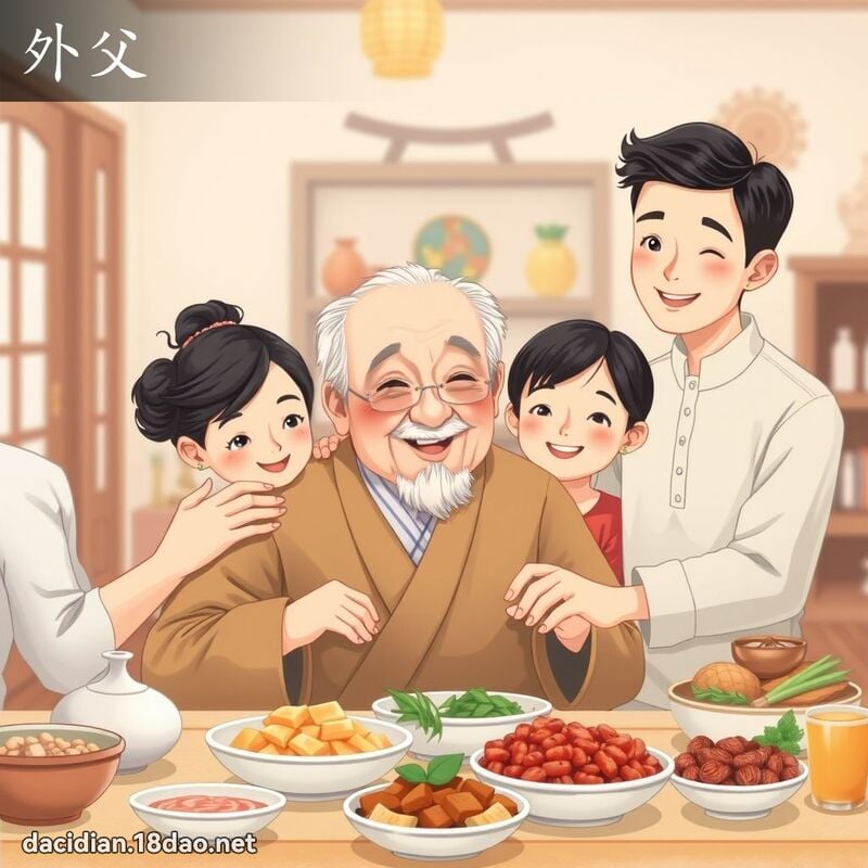 外父 - 國語大辭典配圖