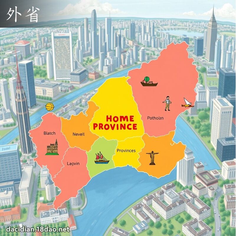 外省 - 国语大辞典配图
