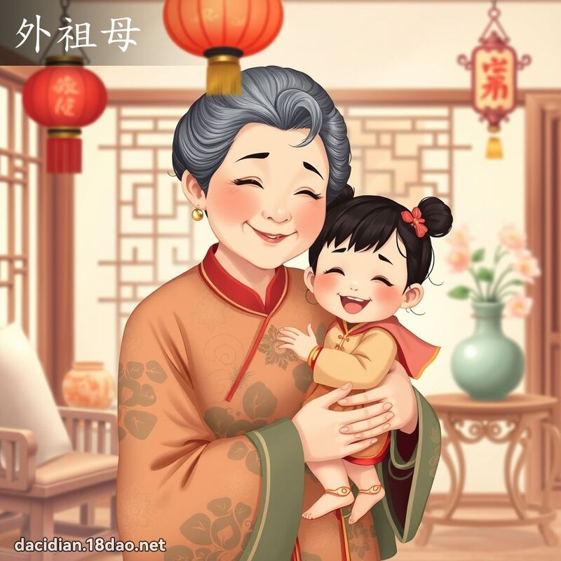 外祖母 - 国语大辞典配图