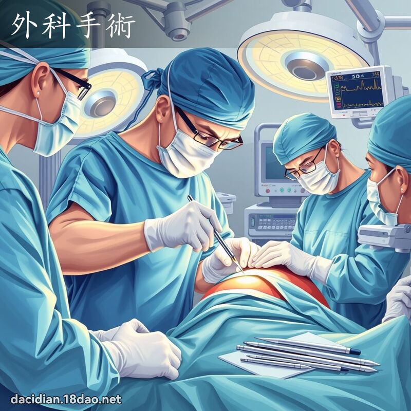 外科手術 - 國語大辭典配圖