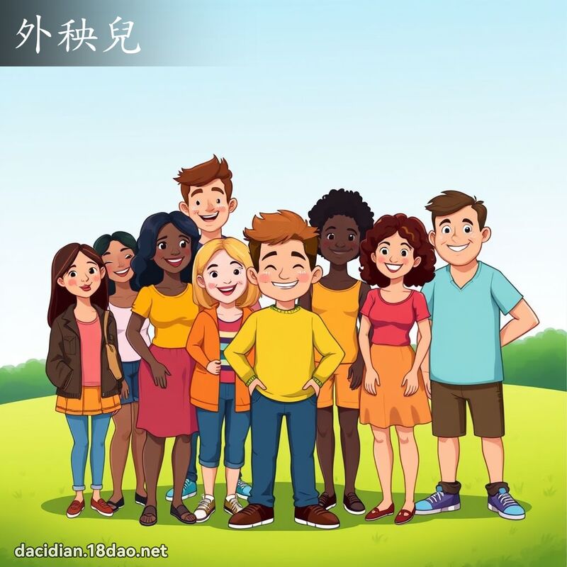 外秧兒 - 國語大辭典配圖