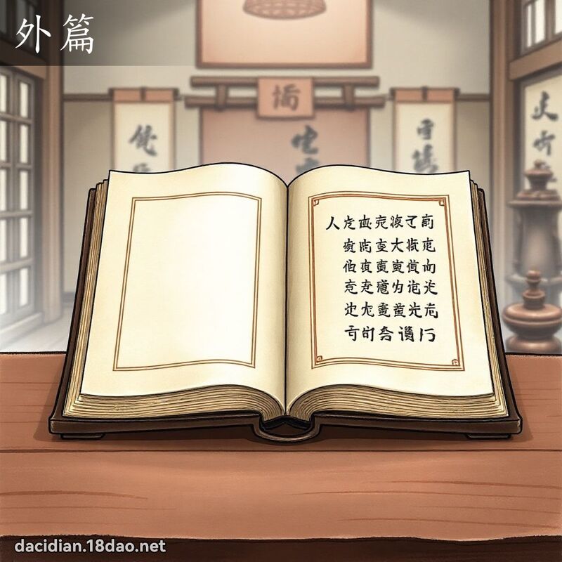 外篇 - 国语大辞典配图