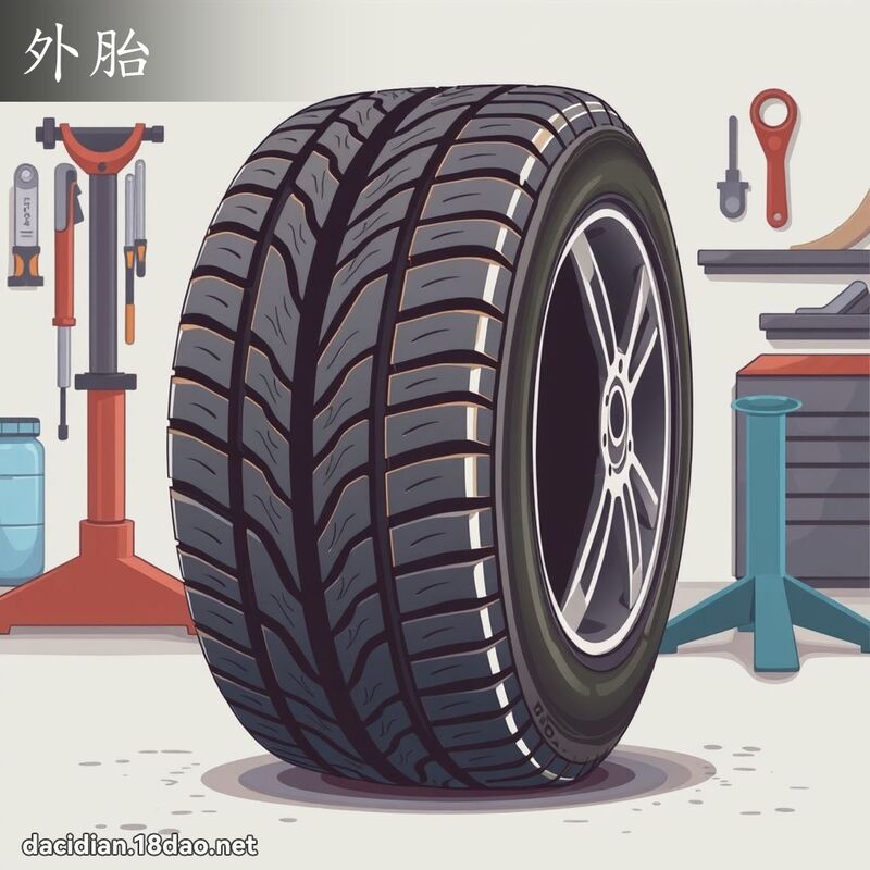 外胎 - 國語大辭典配圖