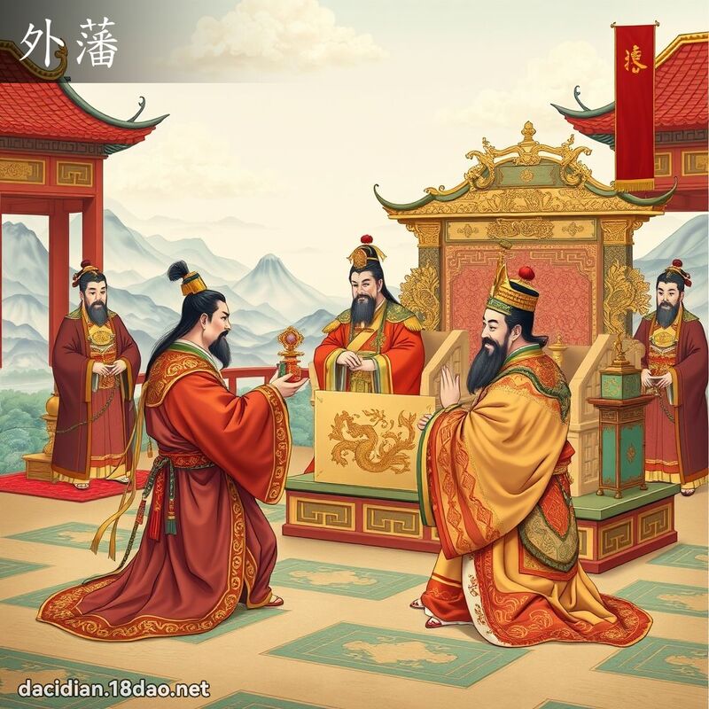 外藩 - 國語大辭典配圖