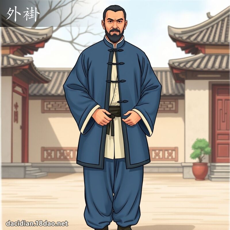 外褂 - 國語大辭典配圖