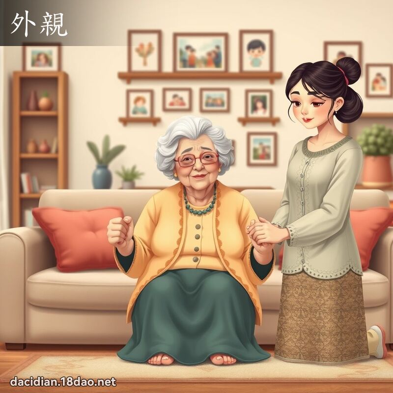 外親 - 國語大辭典配圖