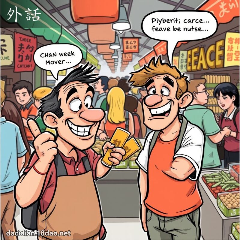 外話 - 國語大辭典配圖